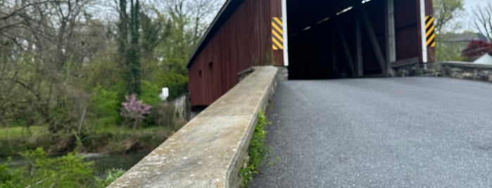 Pinetown Bushong's Mill Covered Bridge is one of Covered Bridges.
