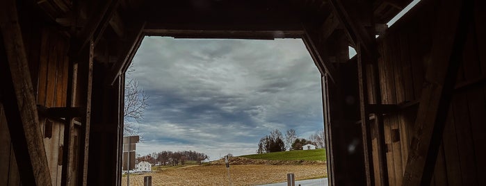 Hunsecker's Mill Covered Bridge is one of Covered Bridges.