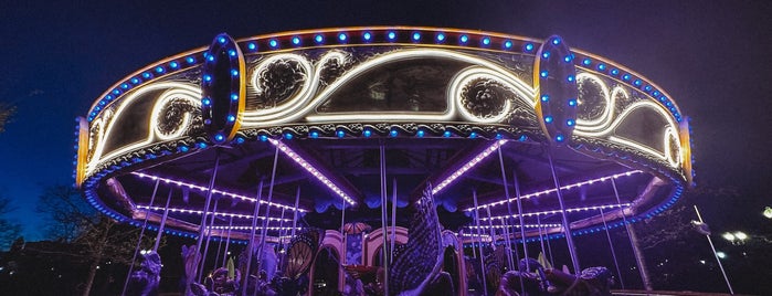 The Greenway Carousel is one of Top picks for Parks.