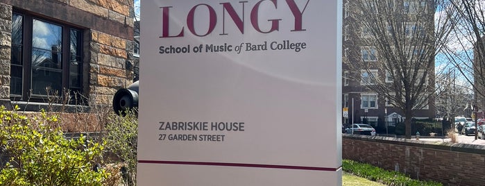 Longy School of Music of Bard College is one of Places.