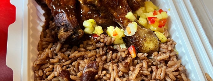 Tings Jamaican Jerk Chicken is one of 200 Black-Owned Restaurants in NYC.