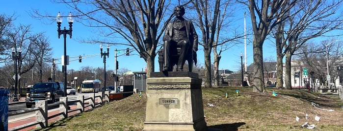 Charles Sumner Statue is one of MA.