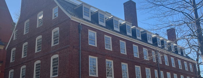 Massachusetts Hall is one of Havard.