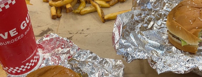 Five Guys is one of Rakan’s Liked Places.