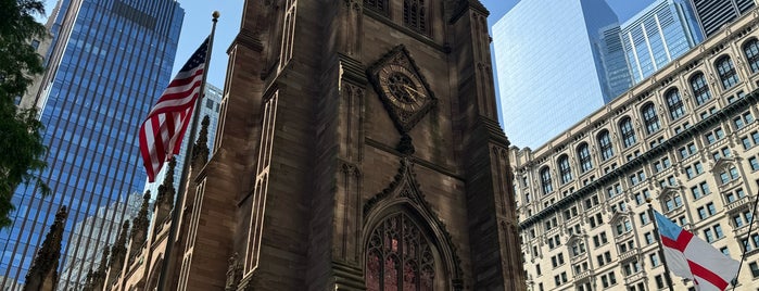 Trinity Church is one of Historic NYC Landmarks.