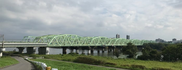 荒川橋梁 is one of 鉄道の橋.