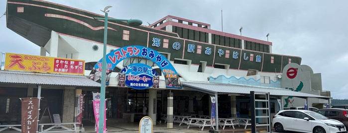 海の駅 あやはし館 is one of in Okinawa.