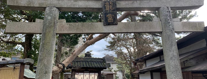 勢多橋龍宮秀郷社 (橋守神社) is one of 近江 琵琶湖 若狭.