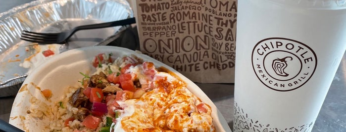 Chipotle Mexican Grill is one of frequently visited.
