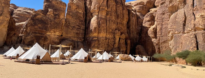 Masarat Camp is one of KSA ,Alula 🌄.