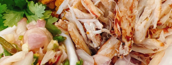 แห้วซีฟู๊ด ปูดอง หัวปลาหม้อไฟ is one of BKK_Seafood.