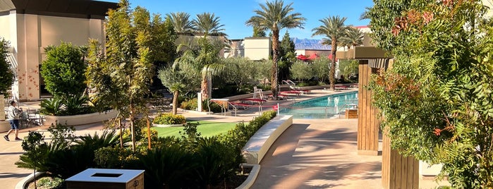 Resorts World Pools is one of Las Vegas NV  - food, drinks, entertainment.