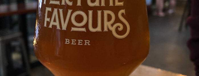Fortune Favours is one of Wellington Breweries.