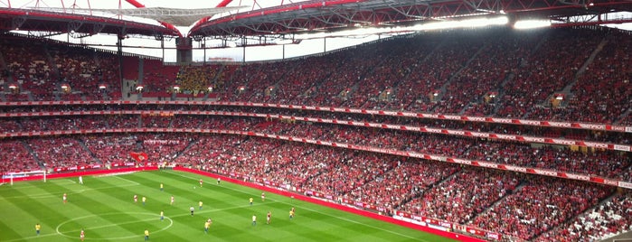 Estádio do Sport Lisboa e Benfica is one of Sony Xperia™ Football's Saved Places.