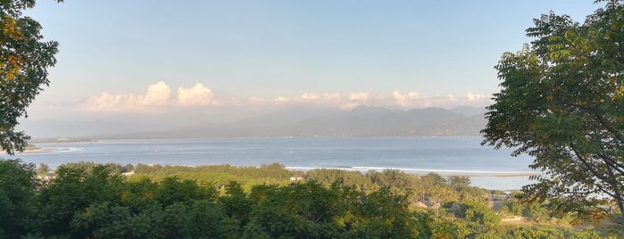 Gili trawangan Hill is one of Lombok.