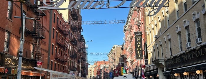 Little Italy is one of The Great Outdoors in NY.