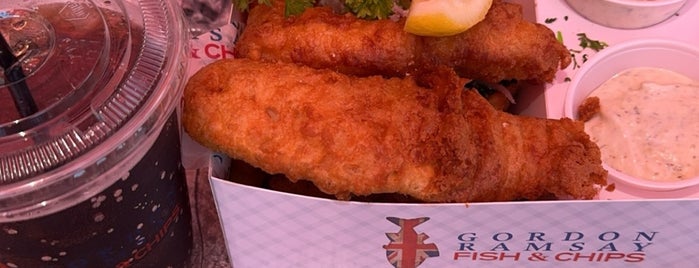 Fish & Chips By Gordon Ramsay is one of TPA/MCO/FLL/MIA.