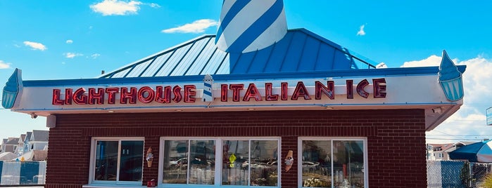 The Lighthouse Strollo's Homemade Italian Ice is one of Foodie NJ Shore 1.