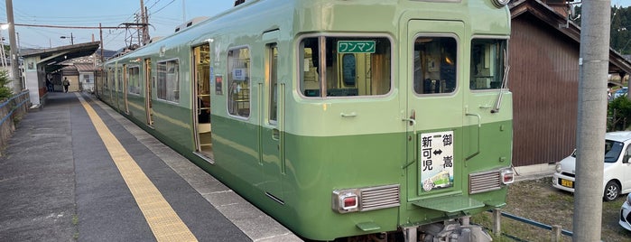 Mitake Station is one of 名古屋鉄道 #1.