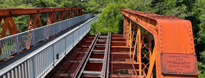 Rokugogawa Iron Bridge is one of 近代化産業遺産IV 中部地方.
