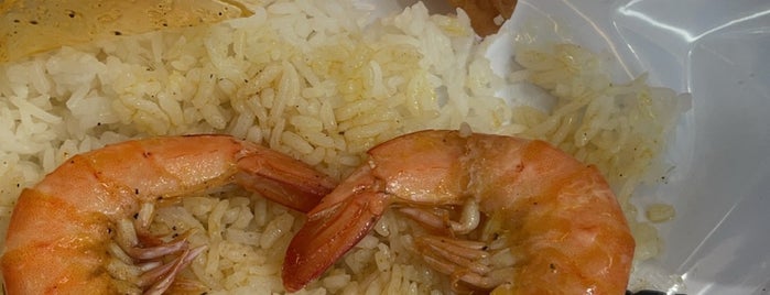 Shrimp zone is one of Jeddah new food.