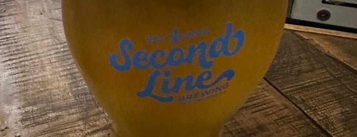 Second Line Brewing is one of Stacey 님이 좋아한 장소.