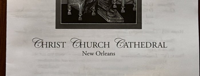 Christ Church Cathedral is one of New Orleans Churches.