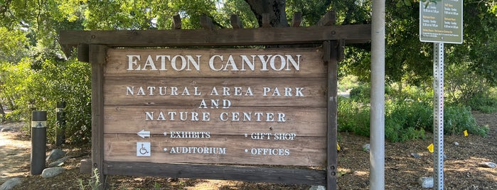 Eaton Canyon Nature Center is one of LA sights / culture.
