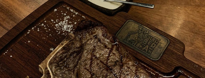 Berkan Steakhouse is one of Locais salvos de Lina.