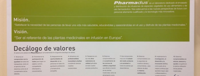 Pharmadus - Procesos Farmacéuticos Industriales is one of Lugares favoritos de Juanma.