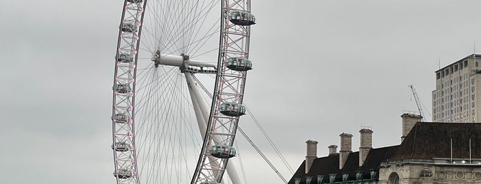 London Eye / Waterloo Pier is one of Tempat yang Disukai Ankur.