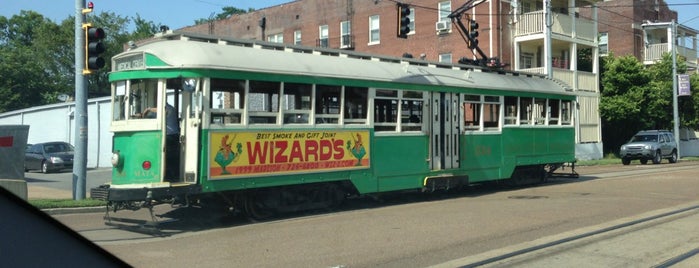 Madison/Cleveland Trolley Station is one of Memphis and Nashville Restaurants & Bars.
