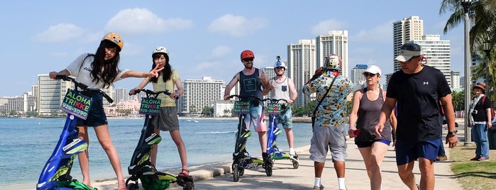 Aloha Trikke is one of Hawaii vacation.