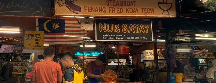 Nur Satay is one of Food Stalls.