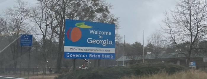 Welcome To Georgia Sign is one of Travel.