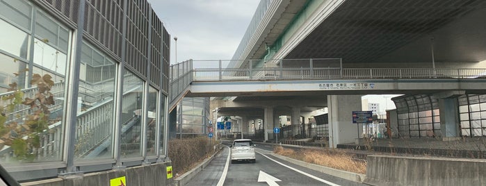 上社南IC is one of 名古屋第二環状自動車道 (名二環).