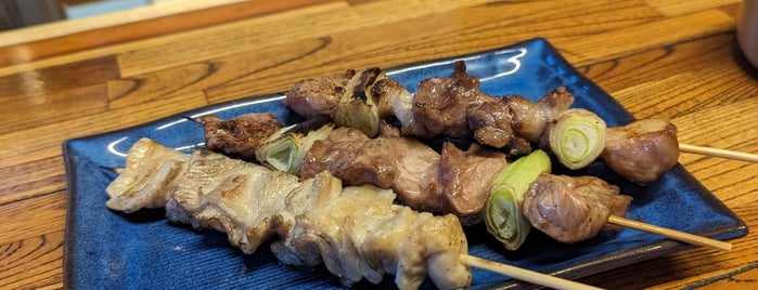 やきとり 大島屋 is one of 旨い焼鳥もつ焼きホルモン焼き１.