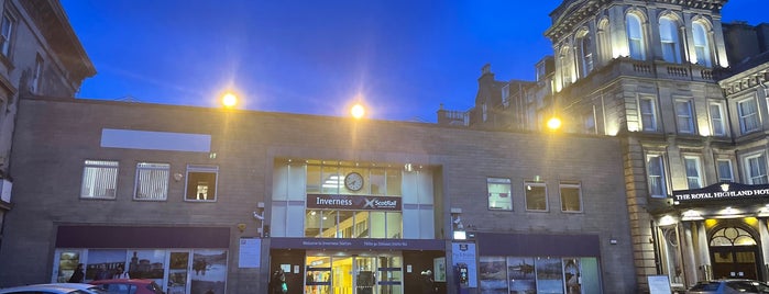 Inverness Railway Station (INV) is one of Edinburgh/ Scotland 🏴󠁧󠁢󠁳󠁣󠁴󠁿.