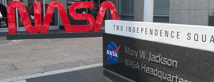 Mary W. Jackson NASA Headquarters is one of NASA Explorer badge.