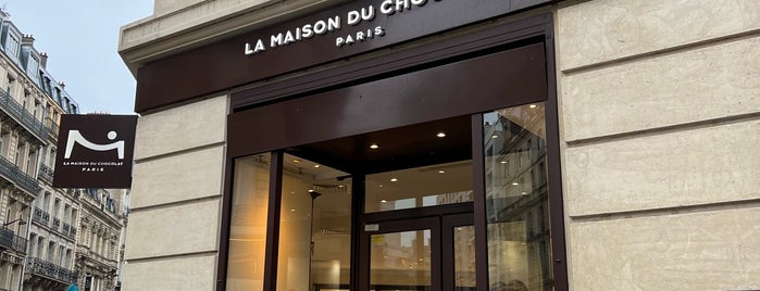La Maison du Chocolat Champs Elysées is one of Paris Gourmand 2006.