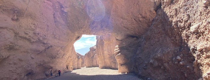 Natural Bridge is one of Death Valley.