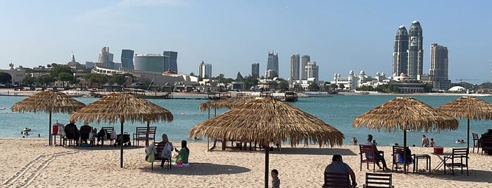 Katara Beach is one of قطر.