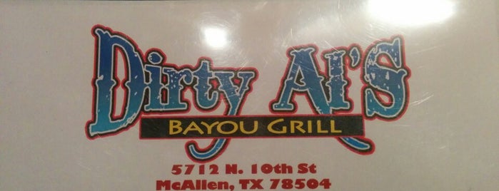 Dirty Al's Bayou Grill is one of Lugares favoritos de Dianey.