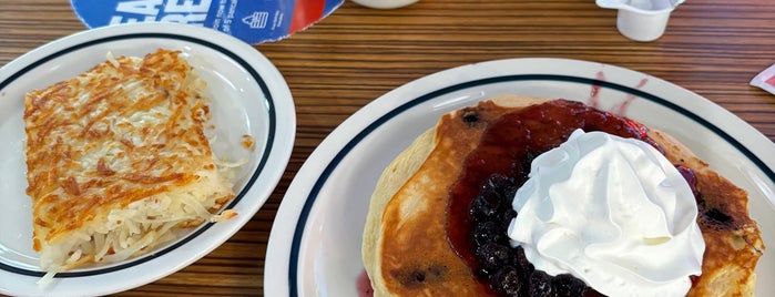 IHOP is one of Kids Eat Free.