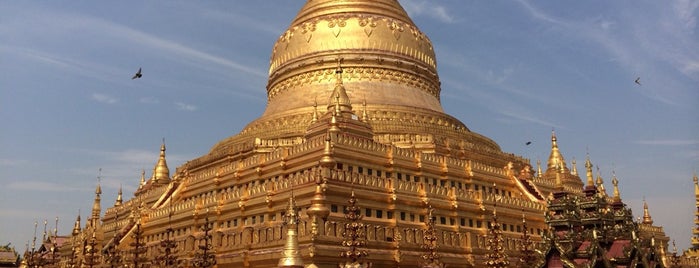 Shwezigon Pagoda is one of Myanmar Trip.