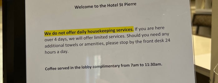 Hotel St. Pierre is one of Kimmie’s Liked Places.