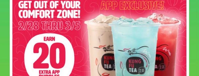 Kung Fu Tea 功夫茶 is one of Bubble Tea.