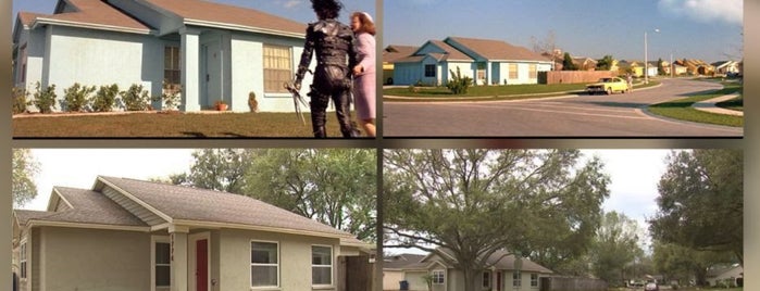 Edward Scissorhands Film Location is one of สถานที่ที่ Kimmie ถูกใจ.