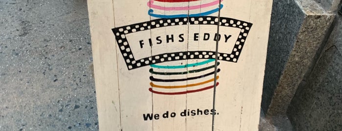 Fishs Eddy is one of สถานที่ที่ Kimmie ถูกใจ.