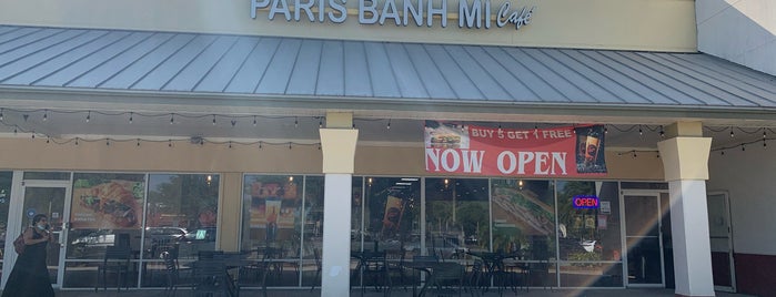 Paris Banh Mi & Cafe Tampa is one of สถานที่ที่ Kimmie ถูกใจ.